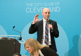 Photos: Sen. Sherrod Brown Addresses the Opioid Crisis at the City Club