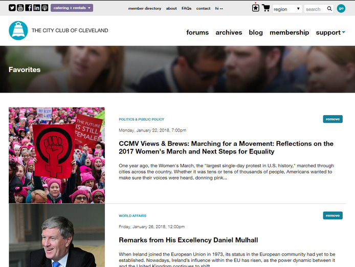 City Club Launches Website Re-Design: Five New Ways to Engage