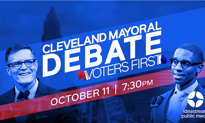 The City Club of Cleveland & Ideastream Public Media Will Present General Election Mayoral Candidate Debate “Cleveland Mayoral Debate: Voters First