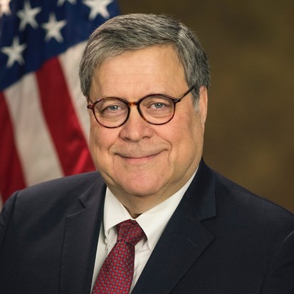 The View from the U.S. Attorney General's Office: A Conversation with Bill Barr