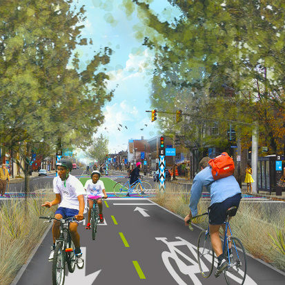Ride and Learn: Cleveland's Midway Protected Bike Network