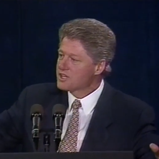 Remarks from President William J. Clinton